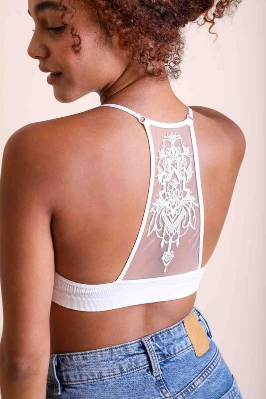 Henna Mesh Bralette