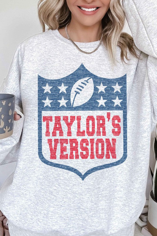 Taylor’s version nfl oversized tee