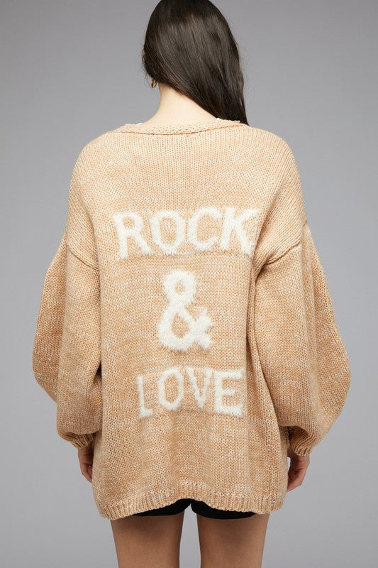 Rock and love Cardigan