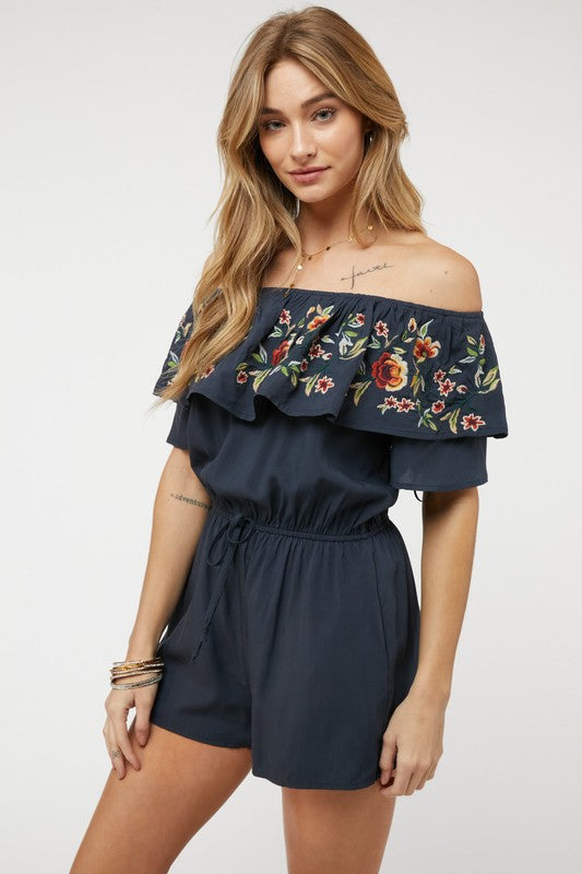 Josie Off Shoulder Romper