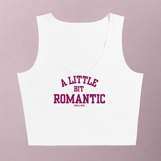 A little bit romantic crop top